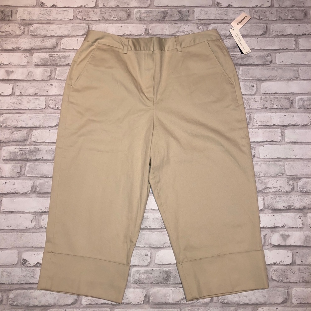 Dress Barn Cropped Khakis